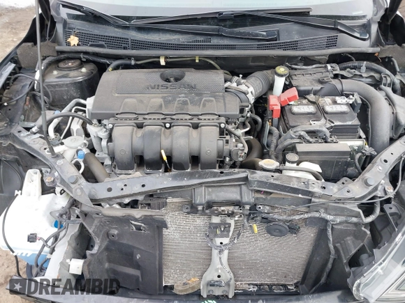 2019 Nissan Sentra SV with VIN 3N1AB7AP4KY445114, listed as a IAAI auction lot 41631664 with 57,095 mi miles and . Bid and sale history available at DreamBid. Image 10.
