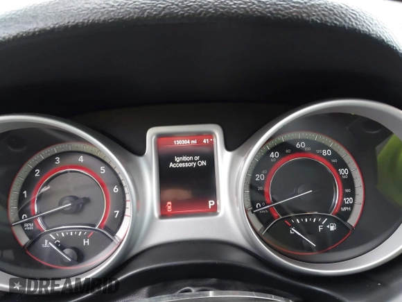 2016 Dodge Journey SXT with VIN 3C4PDCBG4GT122761, listed as a IAAI auction lot 41751265 with 130,304 mi miles. Bid and sale history available at carsss.com. Image 7.