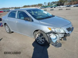 2010 Toyota Corolla with VIN 2T1BU4EE9AC533089, listed as a IAAI auction lot 41554270 with 117,719 mi miles. Bid and sale history available at carsss.com. Image 1.