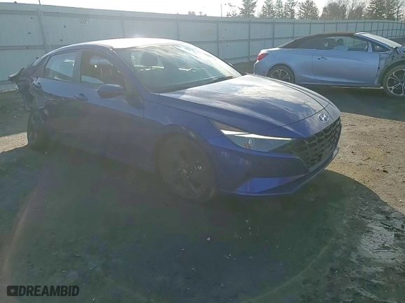 2022 Hyundai Elantra SEL with VIN 5NPLS4AG4NH085302, listed as a Copart auction lot 47175375 with 30,635 mi miles and Salvage Title. Bid and sale history available at carsss.com. Image 11.
