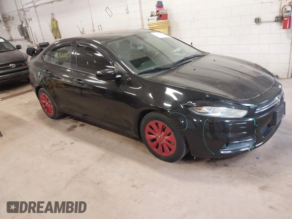 2014 Dodge Dart Aero with VIN 1C3CDFDH9ED716291, listed as a IAAI auction lot 41830025 with 76,031 mi miles and . Bid and sale history available at carsss.com. Image 1.