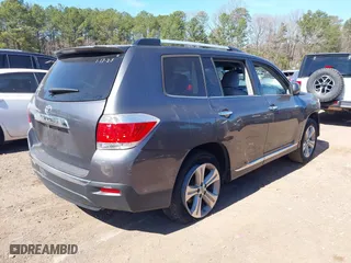 2012 Toyota Highlander Limited with VIN 5TDYK3EH0CS083539, listed as a IAAI auction lot 41640043 with 91,748 mi miles. Bid and sale history available at carsss.com. Image 4.