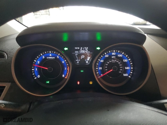 2013 Hyundai Elantra GLS PZEV with VIN KMHDH4AE3DU941450, listed as a Copart auction lot 87053954 with 139,640 mi miles and Salvage Title. Bid and sale history available at carsss.com. Image 9.