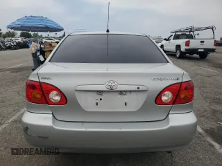 2004 Toyota Corolla CE with VIN 1NXBR32E54Z202173, listed as a Copart auction lot 55756845 with 166,700 mi miles and Salvage Title. Bid and sale history available at DreamBid. Image 6.