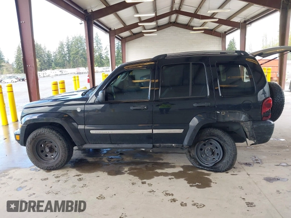 2007 Jeep Liberty Limited with VIN 1J8GL58K07W658037, listed as a IAAI auction lot 41993738 with 203,771 mi miles. Bid and sale history available at carsss.com. Image 14.