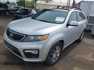 2012 Kia Sorento SX with VIN 5XYKWDA26CG255894, listed as a IAAI auction lot 41827895 with 160,144 mi miles. Bid and sale history available at carsss.com. Image 17.