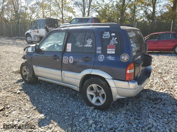 2003 Suzuki Grand Vitara with VIN JS3TD62V834106398, listed as a Copart auction lot 76645304 with 205,001 mi miles and Salvage Title. Bid and sale history available at carsss.com. Image 2.