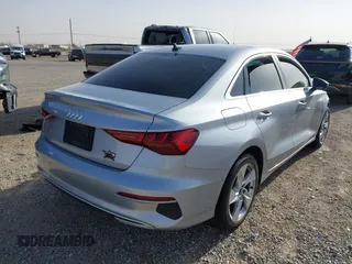 2022 Audi A3 Premium with VIN WAUAUDGY6NA071844, listed as a IAAI auction lot 41462006 with 54,917 mi miles. Bid and sale history available at carsss.com. Image 4.