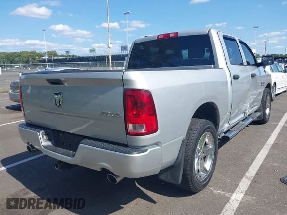 2014 Ram 1500 Express with VIN 1C6RR7KT0ES232436, listed as a IAAI auction lot 40307437 with 135,906 mi miles. Bid and sale history available at carsss.com. Image 4.