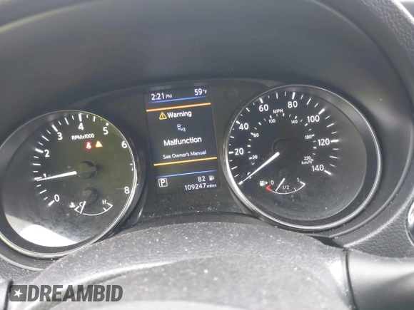 2018 Nissan Rogue SV z VIN KNMAT2MV7JP551094, wystawiony jako IAAI lot #42206882 z przebiegiem 109 247 mil mil oraz . Historia ofert i sprzedaży dostępna na DreamBid. Obrazek 7.