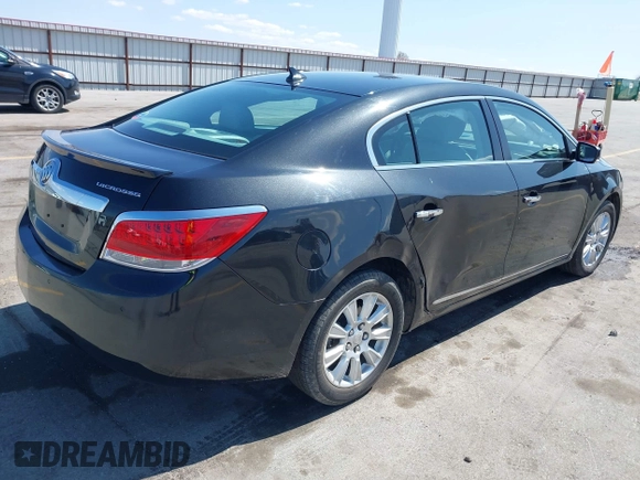 2013 Buick LaCrosse Leather with VIN 1G4GC5ER4DF256294, listed as a IAAI auction lot 41924078 with 158,402 mi miles. Bid and sale history available at carsss.com. Image 4.