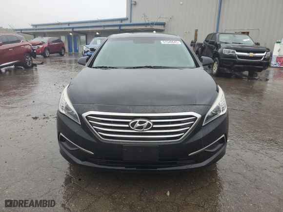 2016 Hyundai Sonata 2.4L SE with VIN 5NPE24AF9GH384299, listed as a Copart auction lot 51540645 with 166,035 mi miles and Clean Title. Bid and sale history available at carsss.com. Image 5.
