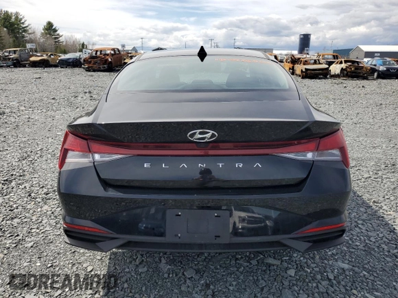 2023 Hyundai Elantra SEL with VIN KMHLM4AG8PU627693, listed as a Copart auction lot 53794015 with 19,657 mi miles and Clean Title. Bid and sale history available at DreamBid. Image 6.