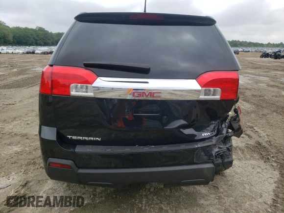 2014 GMC Terrain SLE with VIN 2GKFLVEK8E6335079, listed as a Copart auction lot 57095625 with 176,871 mi miles and Salvage title. Bid and sale history available at DreamBid. Image 6.