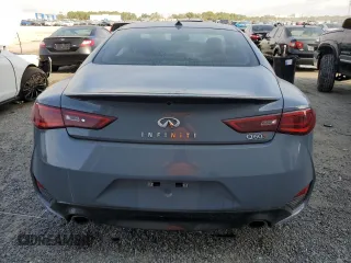 2022 Infiniti Q60 Red Sport 400 with VIN JN1FV7LK4NM660384, listed as a Copart auction lot 45288615 with 41,781 mi miles and Non repairable. Bid and sale history available at DreamBid. Image 6.