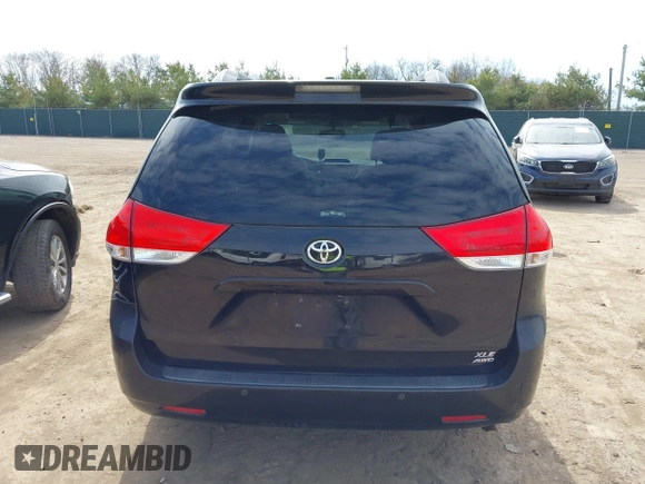 2013 Toyota Sienna XLE with VIN 5TDDK3DC9DS064154, listed as a IAAI auction lot 41898401 with 175,013 mi miles and . Bid and sale history available at DreamBid. Image 16.