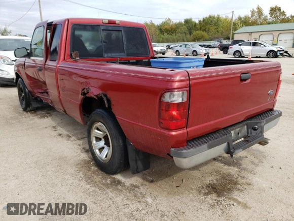 2001 Ford Ranger XL with VIN 1FTYR14V91PB18321, listed as a Copart auction lot 66154153 with 250,367 mi miles and Salvage Title. Bid and sale history available at carsss.com. Image 2.
