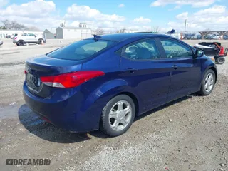 2012 Hyundai Elantra Limited with VIN 5NPDH4AE2CH148220, listed as a IAAI auction lot 41864394 with 88,480 mi miles. Bid and sale history available at carsss.com. Image 4.