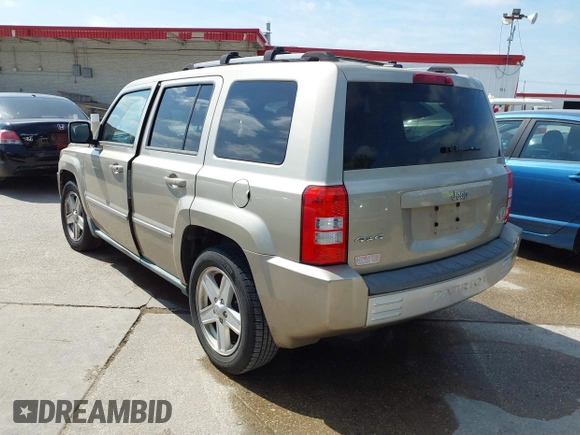 2010 Jeep Patriot Limited with VIN 1J4NF4GB3AD599628, listed as a IAAI auction lot 42056036 with 156,258 mi miles and . Bid and sale history available at carsss.com. Image 3.