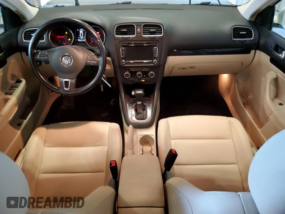 2011 Volkswagen Jetta TDI with VIN 3VWPL7AJ3BM613863, listed as a Copart auction lot 62914705 with 154,288 mi miles and Salvage title. Bid and sale history available at DreamBid. Image 8.