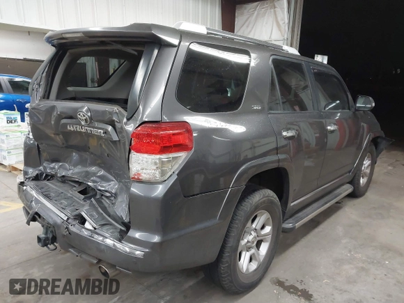 2011 Toyota 4Runner SR5 with VIN JTEZU5JR7B5017417, listed as a IAAI auction lot 41765420 with 165,714 mi miles and . Bid and sale history available at DreamBid. Image 4.