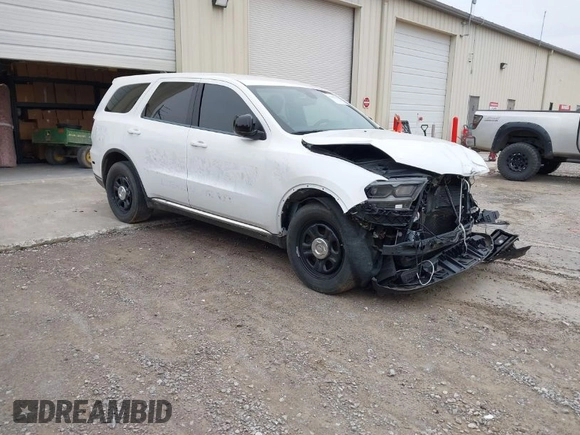 2023 Dodge Durango Pursuit with VIN 1C4SDJFT6PC591769, listed as a IAAI auction lot 41803151 with 25,642 mi miles and . Bid and sale history available at DreamBid. Image 1.