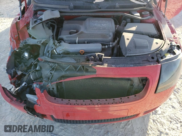 2006 Audi TT with VIN TRUSC28N361005651, listed as a Copart auction lot 84404774 with 118,042 mi miles and Salvage title. Bid and sale history available at DreamBid. Image 11.