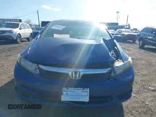 2012 Honda Civic EX-L with VIN 19XFB2F90CE300378, listed as a IAAI auction lot 41875204 with Not Provided miles and . Bid and sale history available at DreamBid. Image 11.