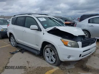 2007 Toyota RAV4 Sport with VIN JTMBK32V576012150, listed as a IAAI auction lot 39967699 with 1 mi miles. Bid and sale history available at carsss.com. Image 1.