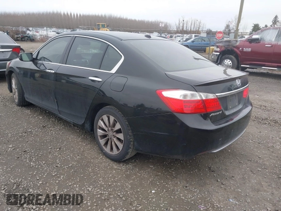 2013 Honda Accord EX-L with VIN 1HGCR2F81DA239439, listed as a IAAI auction lot 41454030 with 148,394 mi miles and . Bid and sale history available at DreamBid. Image 3.