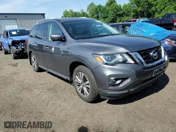 2017 Nissan Pathfinder SL with VIN 5N1DR2MM2HC603702, listed as a Copart auction lot 62452515 with 87,994 mi miles and Salvage title. Bid and sale history available at DreamBid. Image 14.