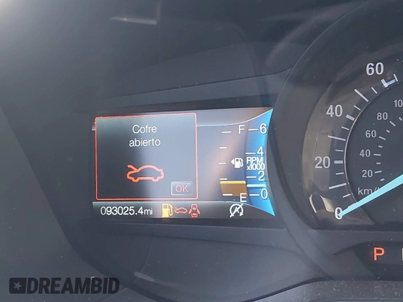 2019 Ford Fusion Titanium with VIN 3FA6P0K97KR269817, listed as a IAAI auction lot 40880869 with 93,025 mi miles. Bid and sale history available at carsss.com. Image 15.
