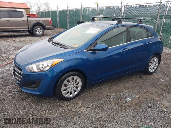 2016 Hyundai Elantra GT with VIN KMHD35LH4GU303420, listed as a IAAI auction lot 41777060 with 109,107 mi miles. Bid and sale history available at carsss.com. Image 19.