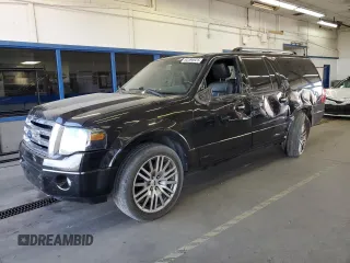 2013 Ford Expedition Max Limited z VIN 1FMJK2A50DEF13130, wystawiony jako Copart lot #62596925 z przebiegiem 101 446 mil mil oraz Szkoda całkowita • Salvage title. Historia ofert i sprzedaży dostępna na DreamBid. Obrazek 1.