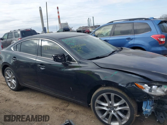2016 Mazda Mazda6 i Touring with VIN JM1GJ1V51G1470967, listed as a IAAI auction lot 41833308 with 46,271 mi miles. Bid and sale history available at carsss.com. Image 13.