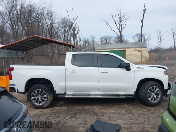2021 Chevrolet Silverado 1500 RST with VIN 1GCUYEET8MZ306892, listed as a IAAI auction lot 41609422 with 87,387 mi miles. Bid and sale history available at carsss.com. Image 13.