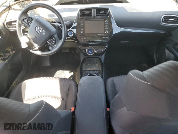 2022 Toyota Prius LE with VIN JTDKAMFP5N3200654, listed as a Copart auction lot 58482625 with 57,604 mi miles and Salvage title. Bid and sale history available at DreamBid. Image 8.
