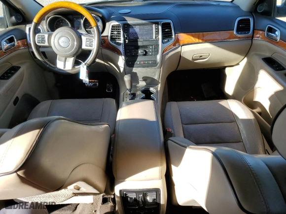 2012 Jeep Grand Cherokee Overland with VIN 1C4RJFCG6CC239104, listed as a Copart auction lot 83635184 with 166,167 mi miles and Clean Title. Bid and sale history available at carsss.com. Image 8.