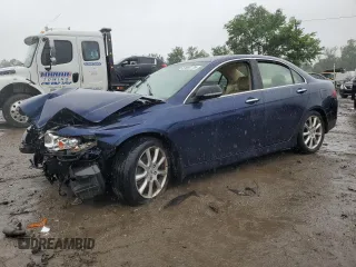 2007 Acura TSX Navi with VIN JH4CL969X7C009908, listed as a Copart auction lot 61060775 with Not provided miles and Salvage title. Bid and sale history available at DreamBid. Image 1.