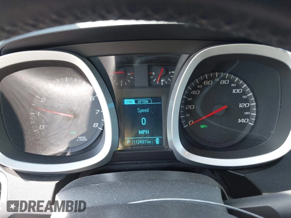 2013 Chevrolet Equinox LT with VIN 2GNALDEK2D6313603, listed as a IAAI auction lot 42103529 with 112,487 mi miles. Bid and sale history available at carsss.com. Image 7.