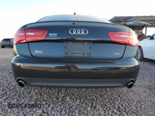 2015 Audi A6 Premium Plus with VIN WAUGFAFC3FN043521, listed as a Copart auction lot 60538745 with 82,135 mi miles and Salvage title. Bid and sale history available at DreamBid. Image 6.