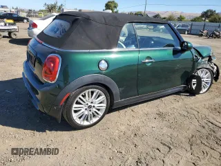 2017 MINI Convertible Cooper S with VIN WMWWG9C52H3C22857, listed as a Copart auction lot 67788944 with 56,987 mi miles and Salvage Title. Bid and sale history available at carsss.com. Image 3.