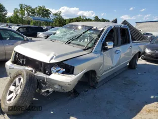 2005 Nissan Titan SE z VIN 1N6BA07A75N557192, wystawiony jako Copart lot #58075805 z przebiegiem Nie podano mil oraz Szkoda całkowita • Salvage title. Historia ofert i sprzedaży dostępna na DreamBid. Obrazek 1.
