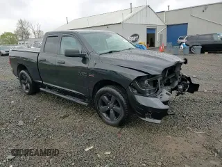 2018 Ram 1500 Tradesman with VIN 1C6RR7FTXJS348327, listed as a Copart auction lot 52488955 with 74,790 mi miles and Salvage title. Bid and sale history available at DreamBid. Image 14.