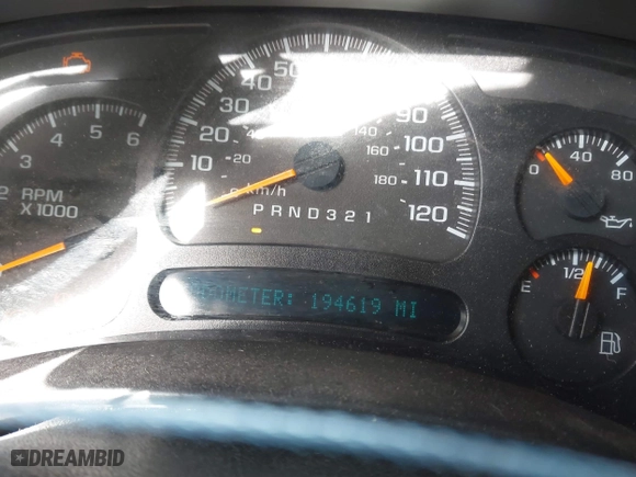 2006 Chevrolet Silverado 1500 LT1 with VIN 1GCEK19B46E108918, listed as a IAAI auction lot 41724888 with 194,619 mi miles. Bid and sale history available at carsss.com. Image 7.