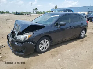 2015 Subaru Impreza 2.0i with VIN JF1GPAA69F8307931, listed as a Copart auction lot 61559035 with 92,405 mi miles and Salvage title. Bid and sale history available at DreamBid. Image 1.