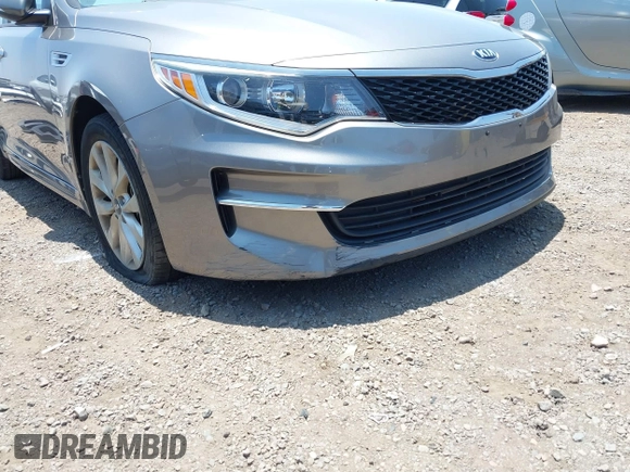 2018 Kia Optima LX with VIN 5XXGT4L34JG266575, listed as a IAAI auction lot 42458844 with 73,394 mi miles and . Bid and sale history available at DreamBid. Image 6.