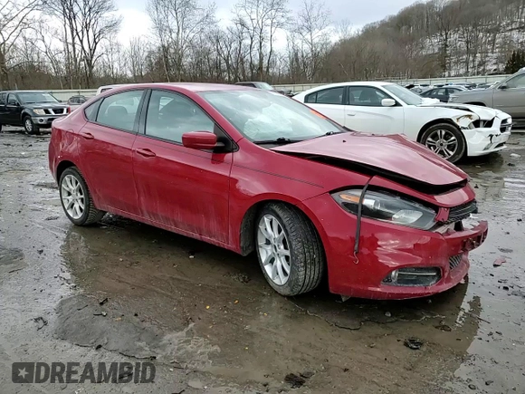 2013 Dodge Dart SXT with VIN 1C3CDFBA5DD296100, listed as a Copart auction lot 42761025 with 112,118 mi miles and Salvage Title. Bid and sale history available at DreamBid. Image 10.