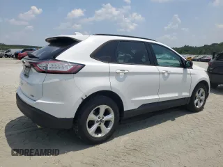 2017 Ford Edge SE with VIN 2FMPK4G9XHBB50997, listed as a Copart auction lot 62468605 with 83,138 mi miles and Clean title. Bid and sale history available at DreamBid. Image 3.