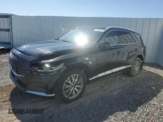 2024 Genesis GV80 with VIN KMUHBDSB1RU166890, listed as a Copart auction lot 48678655 with 28,020 mi miles and Non Repairable. Bid and sale history available at DreamBid. Image 1.